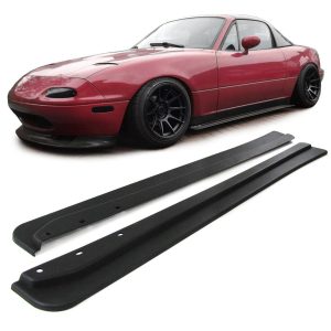R Package Performance Side skirts addons/ Blades/ sill covers For Mazda MX-5 NA MK1 89-97