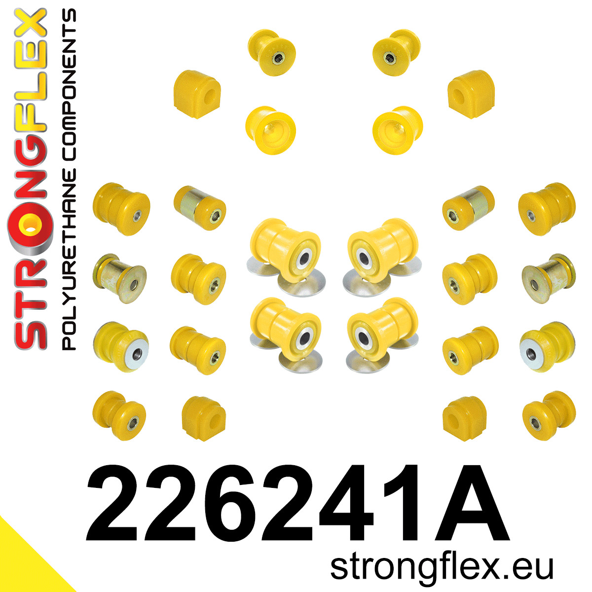 226241A: Full suspension polyurethane bush kit SPORT