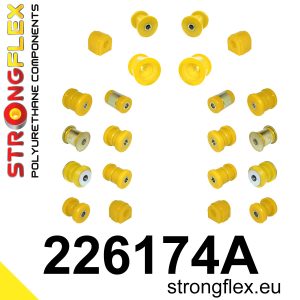 226174A: Front and rear suspension bush kit SPORT