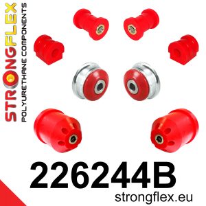 226244B: Front suspension and ream beam bush kit