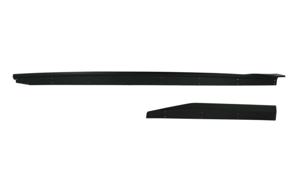 Add-On Side Skirts Extensions Splitters suitable for FORD Mustang Mk6 VI Sixth Generation (2015-2020) GT 500 Design - Image 6