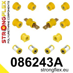 086243A: Rear suspension bush kit (no bushes 081105B) SPORT