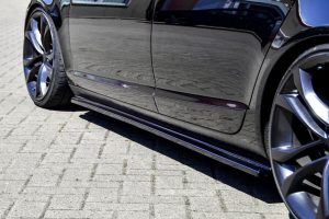 Performance Side skirts addons / Blades / diffusers / sill covers For Audi A6 C6 (4F) 2004-2011