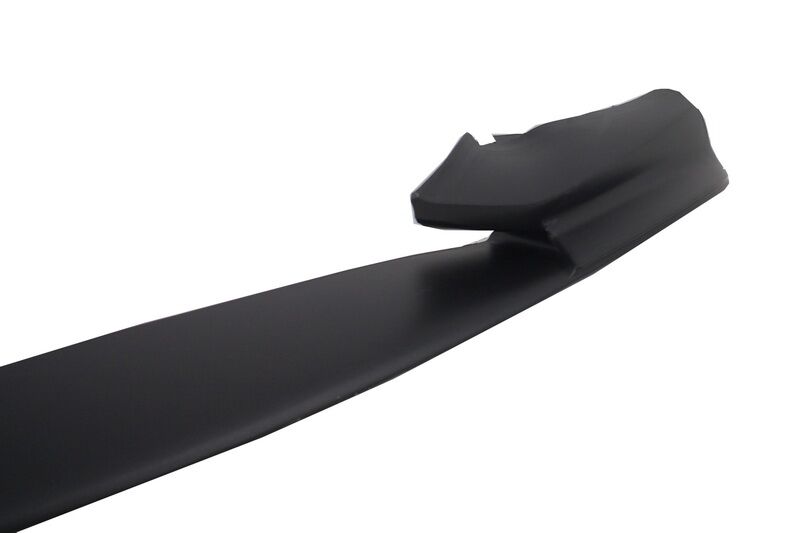 Front Bumper Spoiler Lip with Mirror Covers and Double Outlet Air Diffuser Piano Black suitable for BMW 5 Series F10 F11 Sedan Touring (2015-2017) M-Performance Design - Image 6