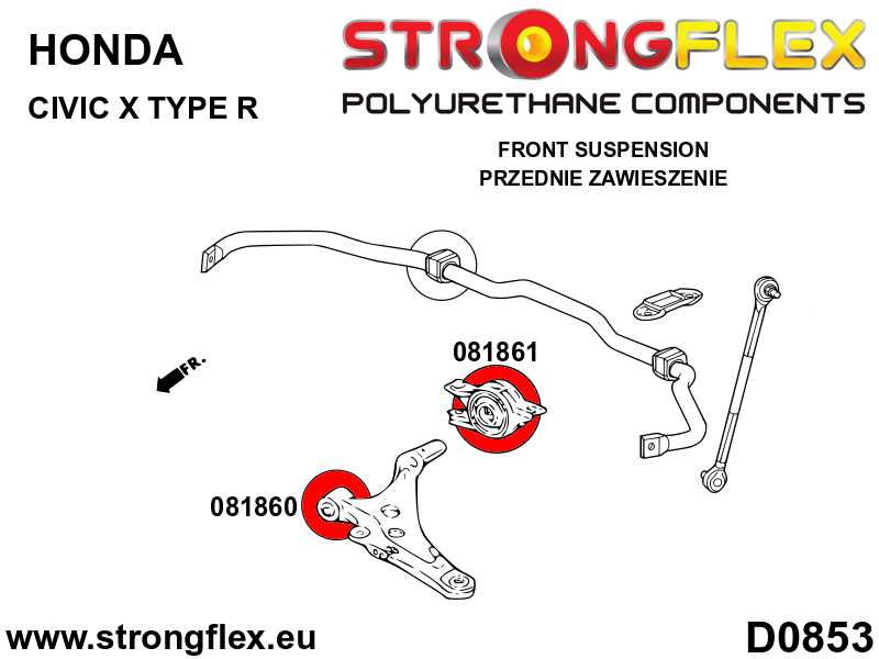 081860A: Front wishbone – front bush SPORT - Image 2