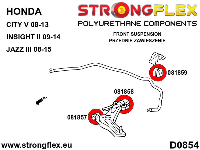 081858A: Front wishbone – rear bush SPORT - Image 2