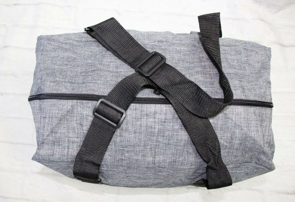Genuine Audi Foldable Carry Bag/ Handbag. Light Grey. 40 liters - Image 5