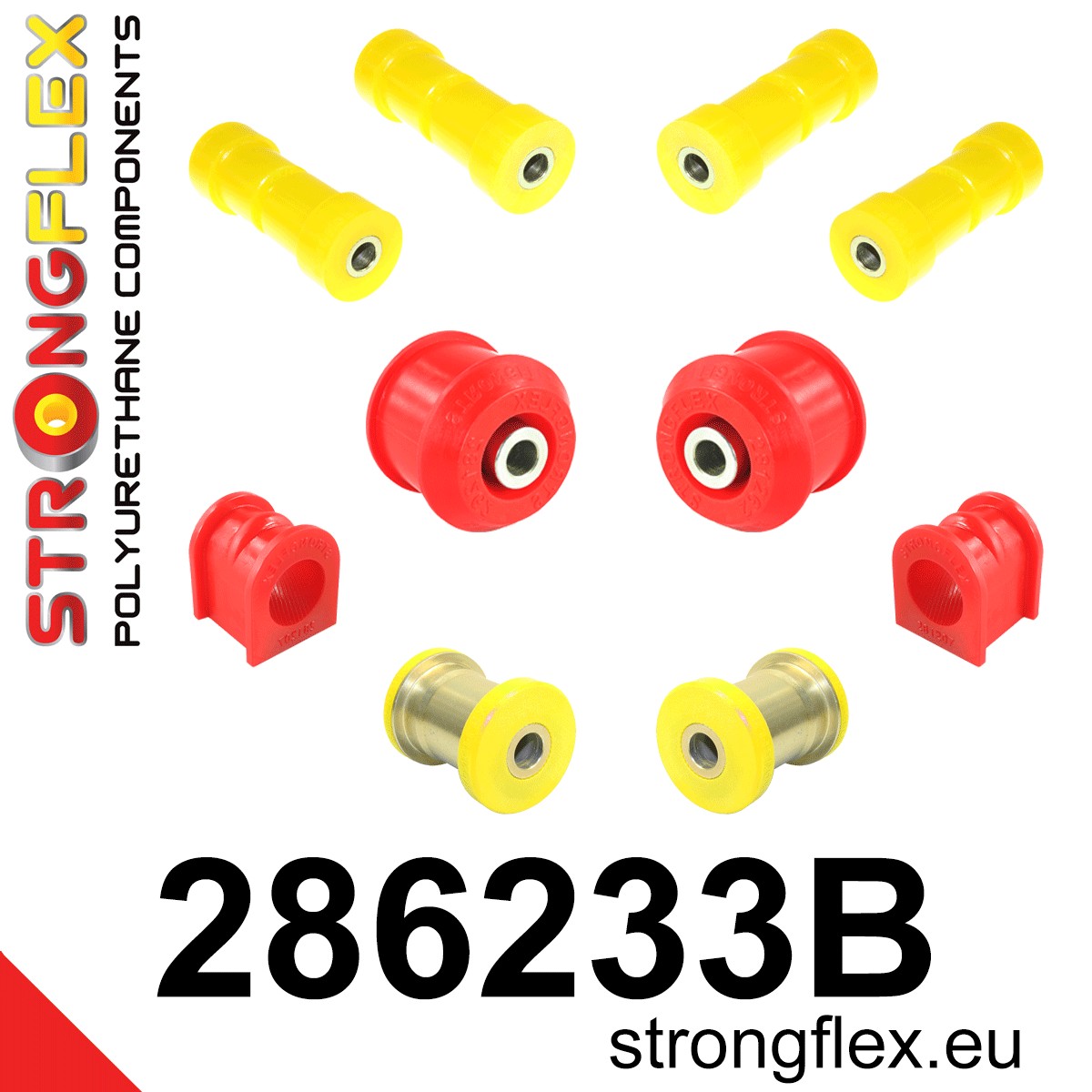 286233B: Front suspension bush kit