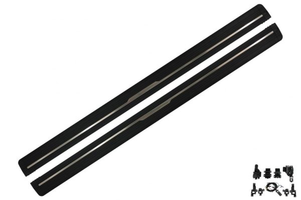 Electric Deployable Running Boards Side Steps suitable for Audi Q7 4M (2016-2019) Off-Road SUV