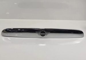 NEW GENUINE MINI F55 F56 F57 CHROME REAR TRUNK HANDLE WITHOUT CAMERA HOLE+EMBLEM