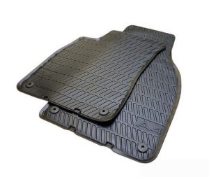 NEW GENUINE AUDI A4 B6 B7 2001-2009 FRONT BLACK RUBBER FLOOR MATS LHD 8E1061501A041