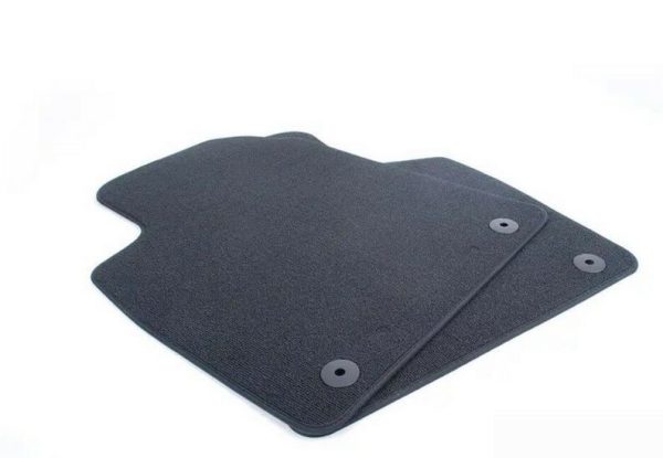 NEW GENUINE AUDI TT 1999-2006 FRONT BLACK TEXTILE FLOOR MATS LHD 8N1061232EB29G