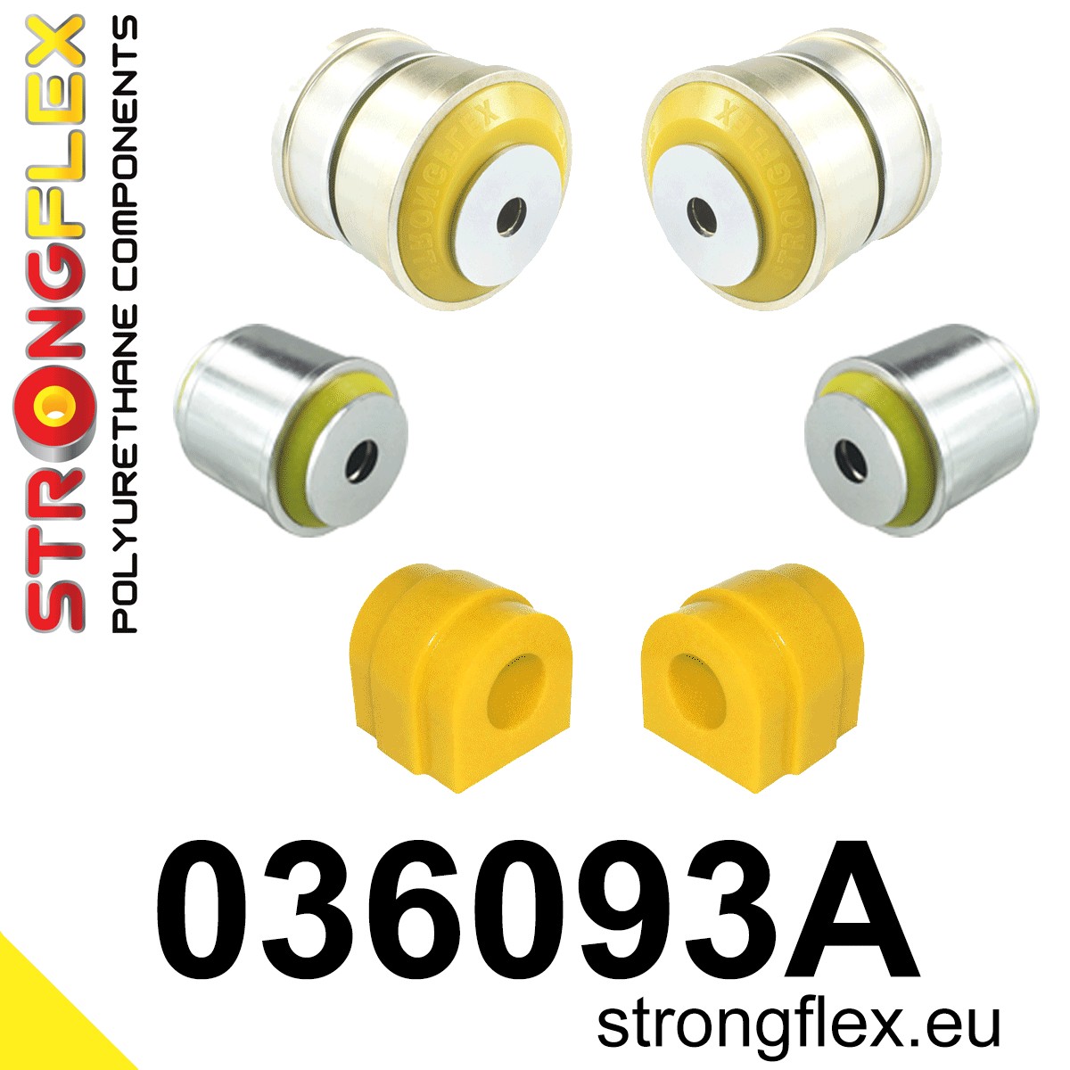 036093A: Front suspension bush kit SPORT