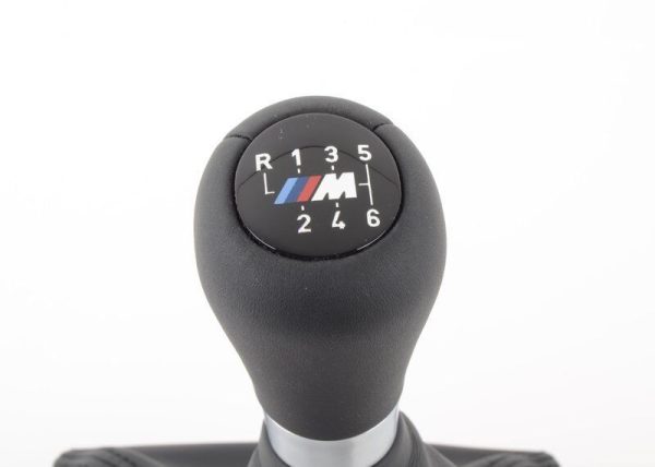 BMW NEW GENUINE 3 4 SEIRES M GEAR SHIFT KNOB 6 SPEED+LEATHER SLEEVE LHD 25112284555 - Image 2