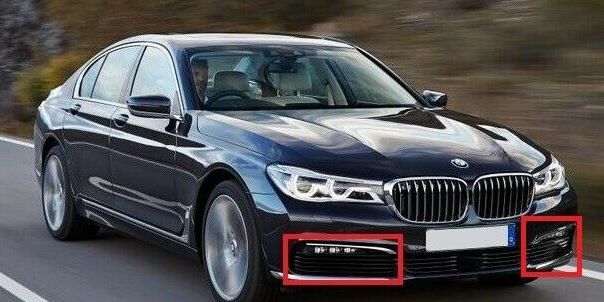 NEW GENUINE BMW 7 SERIES G11 G12 GRILLIE INTAKE AIR INLET CLOSED PAIR SET - Image 2