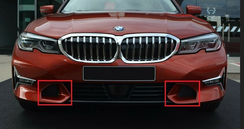 NEW GENUINE BMW 3 SERIES G20 FRONT BUMPER AIR INLET FINISHER PAIR SET LEFT RIGHT - Image 2