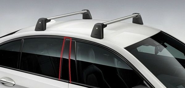 NEW GENUINE BMW 5 SERIES G30 G31 REAR DOOR PILLAR TRIM B PAIR SET LEFT RIGHT - Image 2