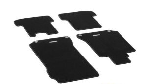NEW GENUINE MERCEDES-BENZ E-CLASS W207 BLACK VELOUR CARPET FLOOR MAT SET LHD A20768050489F87