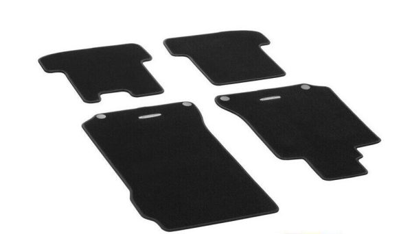 NEW GENUINE MERCEDES-BENZ E-CLASS W207 BLACK VELOUR CARPET FLOOR MAT SET LHD A20768050489F87