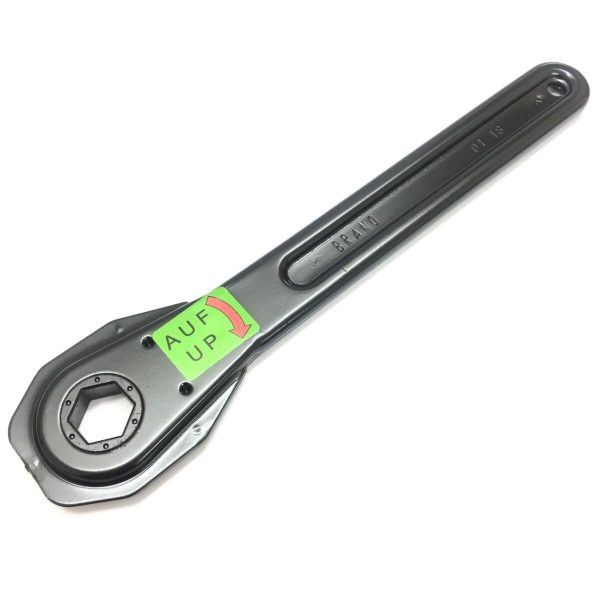 NEW GENUINE MERCEDES BENZ SPARE WHEEL RATCHET KEY JACK TOOL WRENCH A4145810049 - Image 2