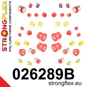 026289B: Full suspension polyurethane bush kit