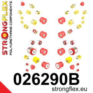 026290B: Full suspension polyurethane bush kit