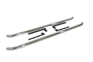 Running Boards Side Steps Side Tubes suitable for VW T5 Transporter Multivan Caravelle T5 T5.1 SWB Facelift (2003-2015) Sportline Design