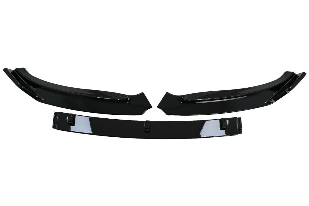 Front Bumper Lip Extension Spoiler suitable for VW Passat B8 3G Limousine Variant (2015-2018) Piano Black - Image 9