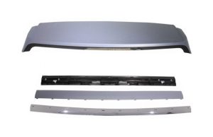 Roof Spoiler with Kit Rear Trunk Tailgate Chrome suitable for Range ROVER Sport L320 (2005-2009) Autobiography Design