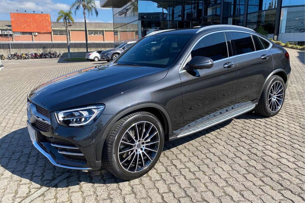 Decorative Roof Rails suitable for Mercedes GLC Coupe C253 (2015-2019) Aluminium - Image 6