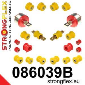 086039B: Rear suspension bush kit