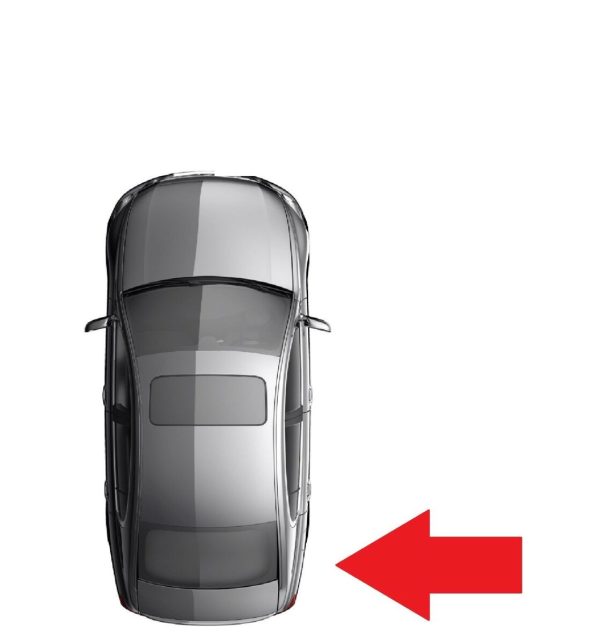 NEW GENUINE VW PASSAT CC 2008-2016 REAR DOOR CHROME MOLDING TRIM COVER RIGHT O/S 3C8853074A2ZZ - Image 2