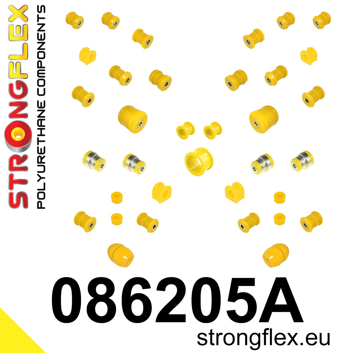 086205A: Full suspension bush kit SPORT