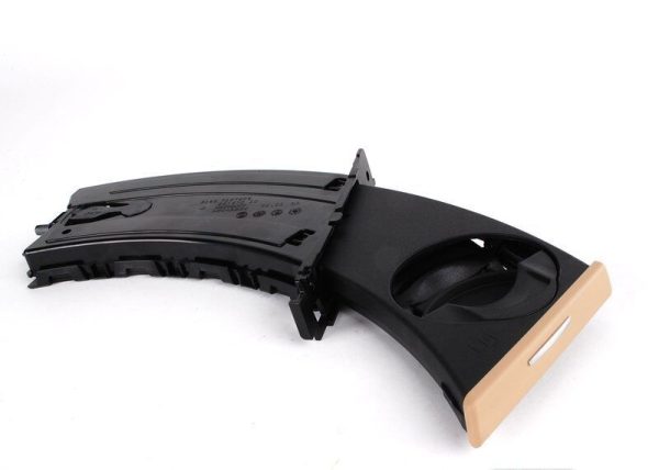 BMW NEW GENUINE 3 E90 E91 E92 E93 CUP HOLDER ASSEMBLY BEIGE N/S LEFT LHD 51459173467 - Image 5