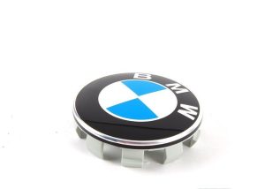 NEW GENUINE BMW ALLOY WHEEL CENTRE CAP CHROME EDGE 36136783536