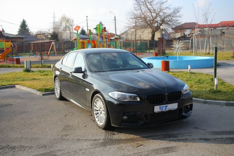 Air Diffuser and Front Bumper Spoiler Lip Package suitable for BMW F10 F11 5 Series (2011-2017) M-Performance Design - Image 9