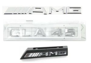 NEW GENUINE MERCEDES GLA X156 FRONT GRILL AMG BADGE REAR TRUNK GLA45 + AMG BADGE