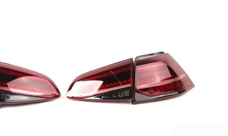 NEW GENUINE VW GOLF MK7 FACELIFT 2017-2018 REAR LED TAIL LIGHTS LEFT RIGHT SET - Image 4