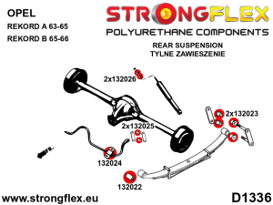 132024B: Rear anti roll bar bush