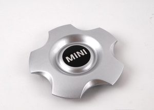 MINI NEW GENUINE R16 HUB CAP WITH MINI LOGO SILVER FOR R102 WHEEL 36136771000