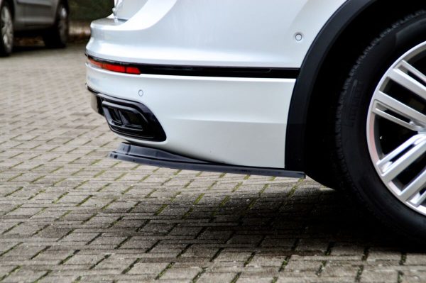 Performance Rear Bumper Side Flaps / Splitters For VW Tiguan 2 AD1 Facelift R-Line 2020-2024 - Image 3