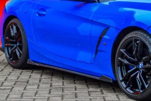 Performance Side skirts addons / Blades / diffusers / sill covers with Wing For BMW Z4 G29 2018+