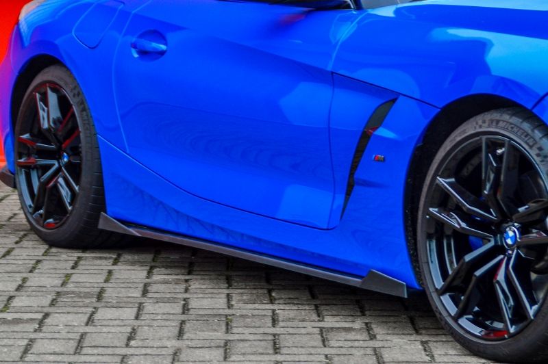 Performance Side skirts addons / Blades / diffusers / sill covers with Wing For BMW Z4 G29 2018+