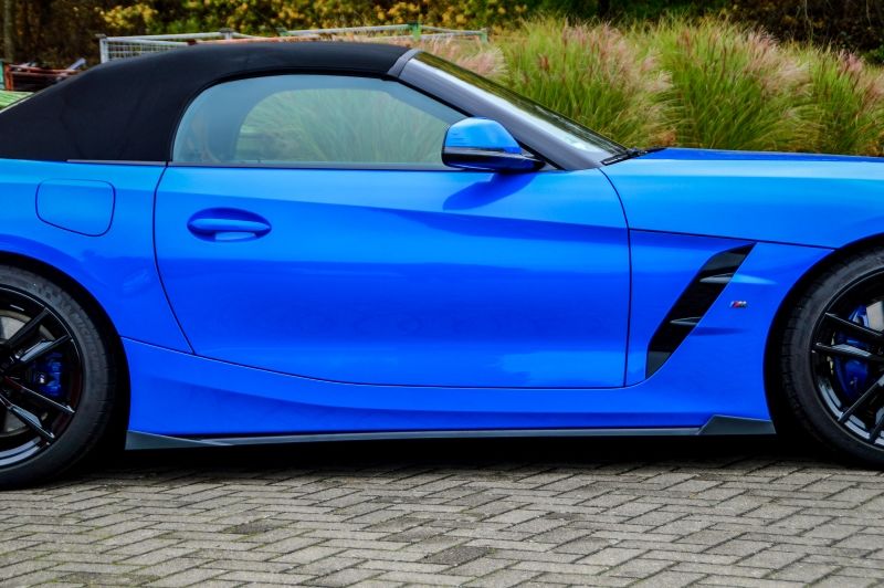 Performance Side skirts addons / Blades / diffusers / sill covers with Wing For BMW Z4 G29 2018+ - Image 2