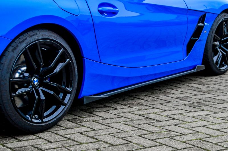 Performance Side skirts addons / Blades / diffusers / sill covers with Wing For BMW Z4 G29 2018+ - Image 3