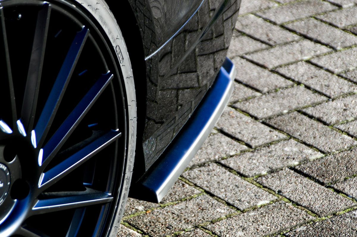 Black Gloss Performance Rear Bumper Side Flaps / Splitters For Audi A7 C7 4G Facelift 14-18 - Image 3