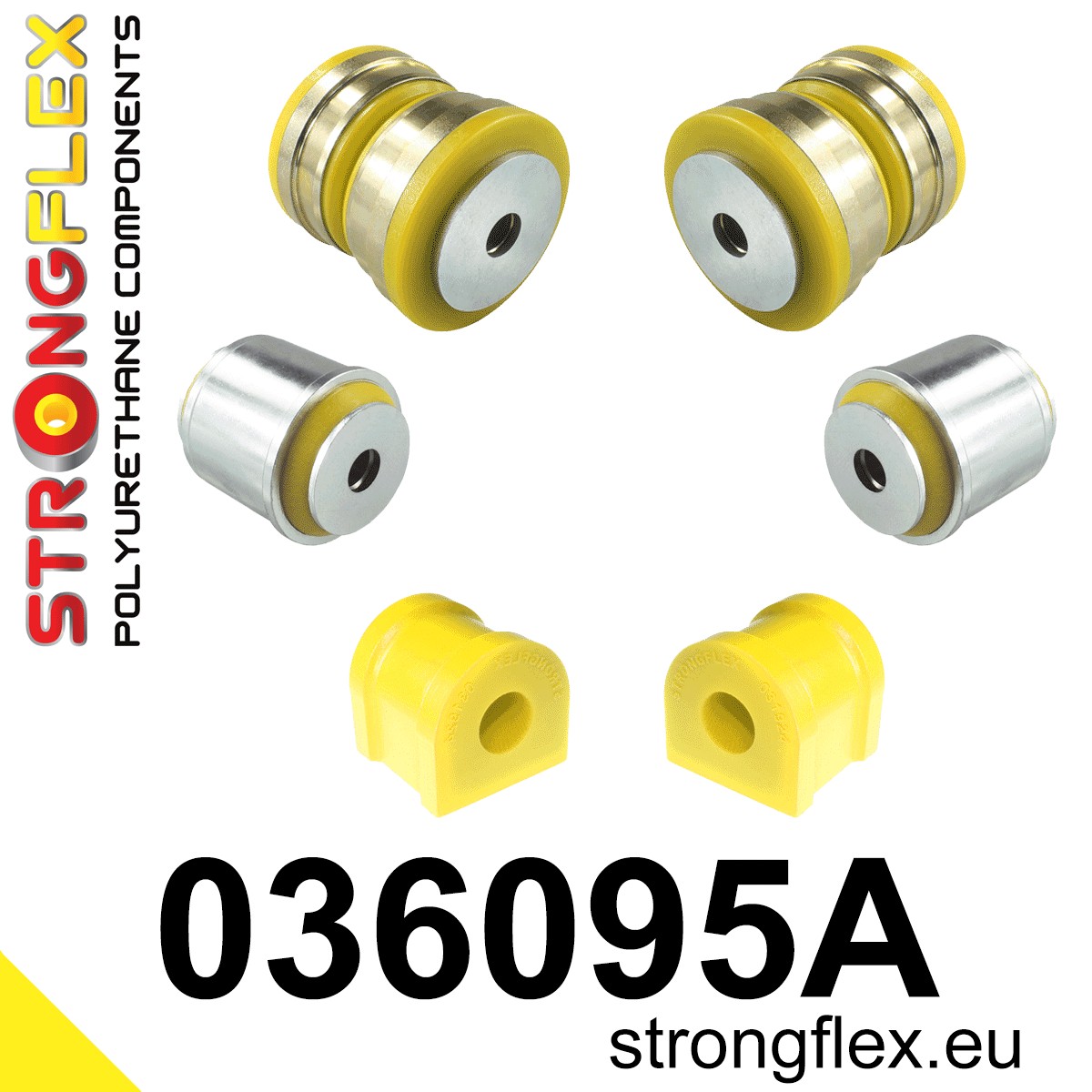 036095A: Front suspension bush kit SPORT