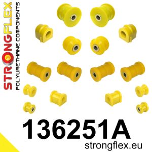 136251A: Full suspension polyurethane bush kit SPORT