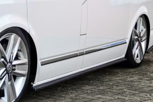 Performance Side skirts addons / Blades / diffusers / sill covers For VW Bus T5 2003-2009