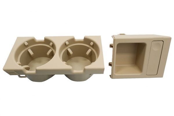 Holder Cup and Coin Box suitable for BMW 3 Series E46 (1998-2005) Beige - Image 2